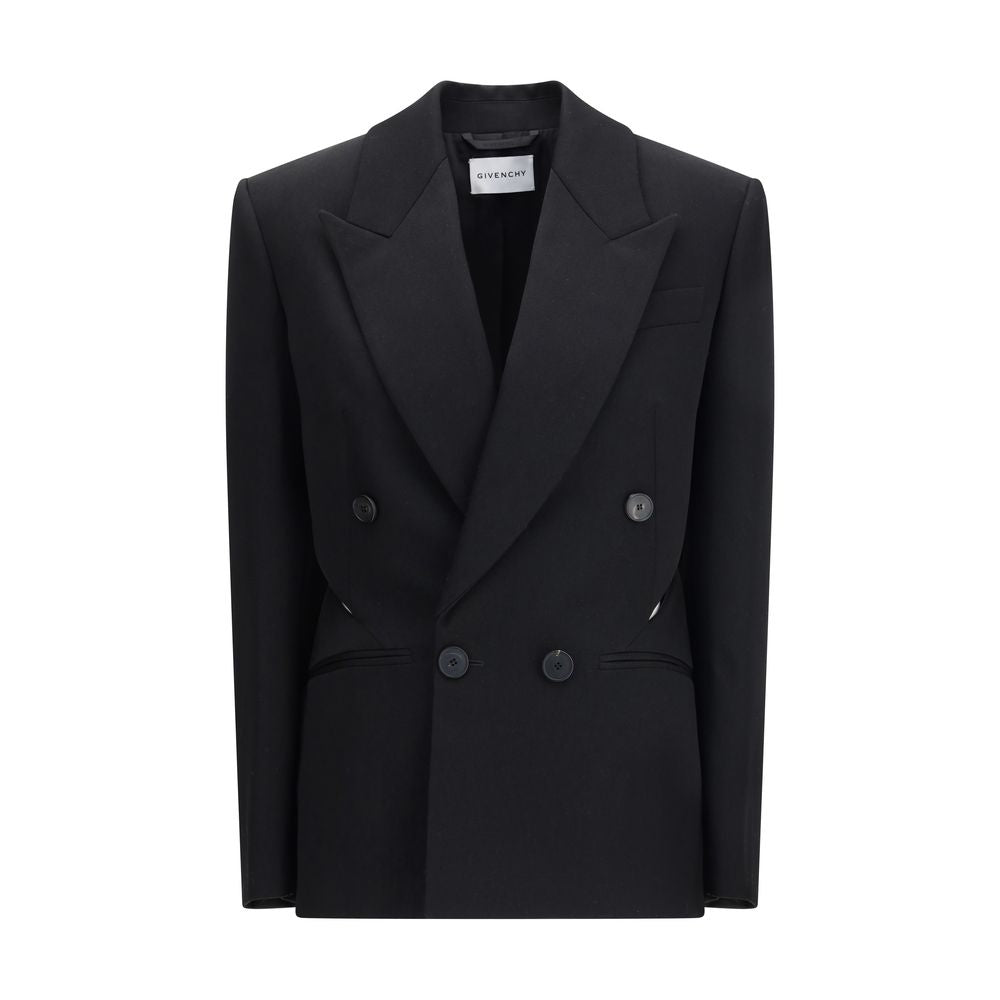 Givenchy Black Wool Jackets And Coat