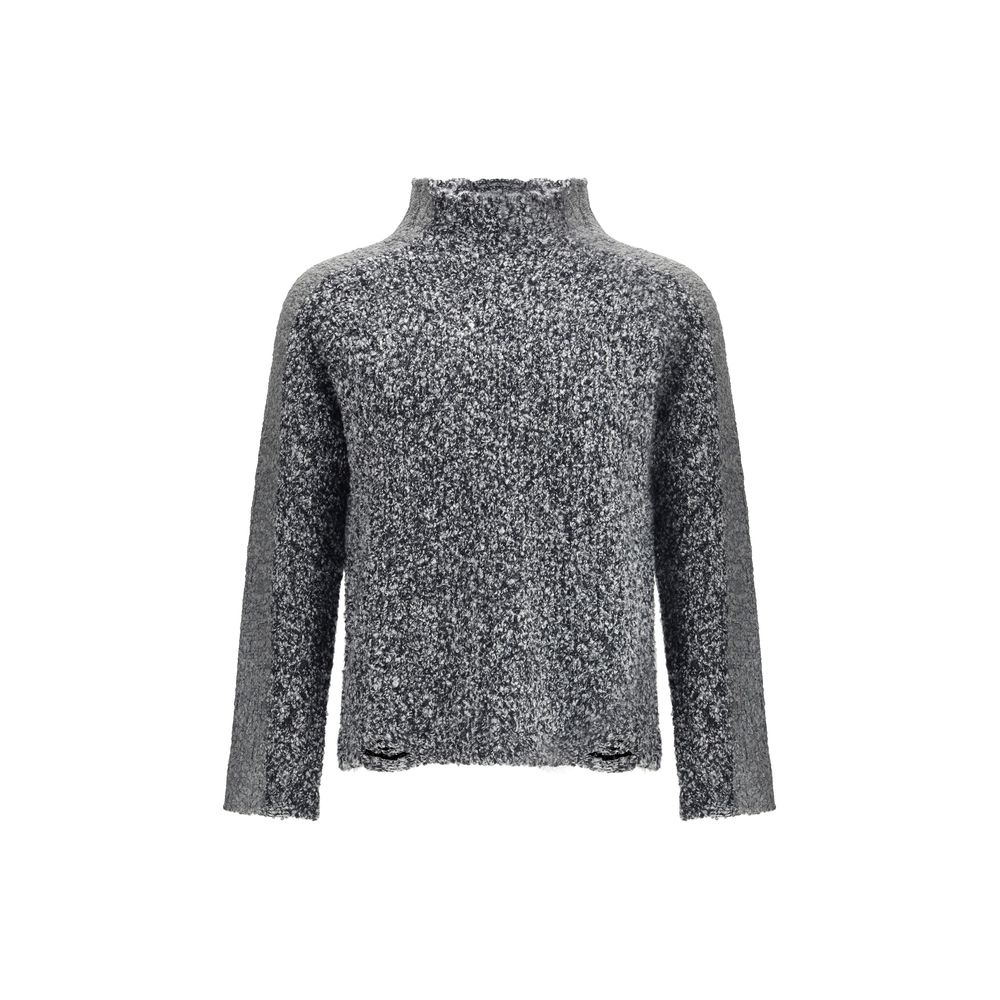 Diesel Gray Wool Sweater