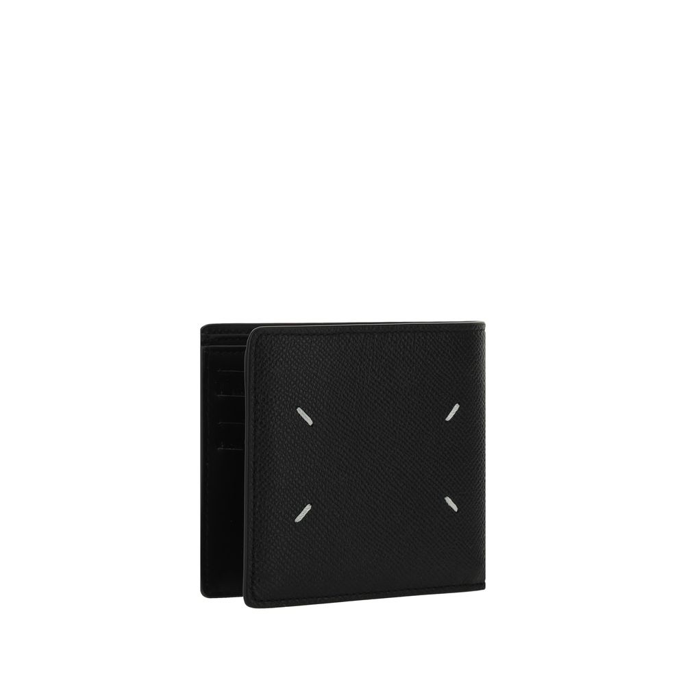 Maison Margiela Black Calf Leather Bos Taurus Wallet