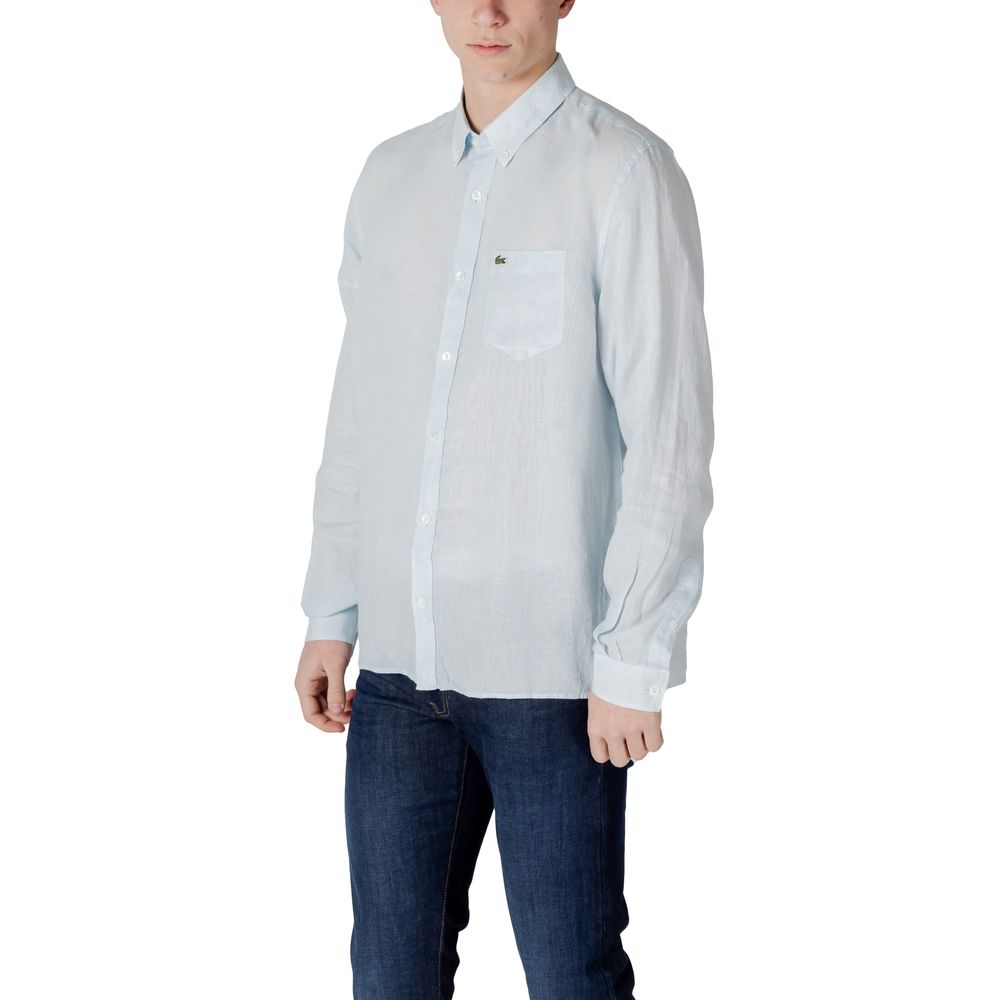 Lacoste Blue Linen Shirt