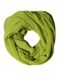 Dolce & Gabbana Green Polyester Stole Neck Wrap Shawl  Scarf