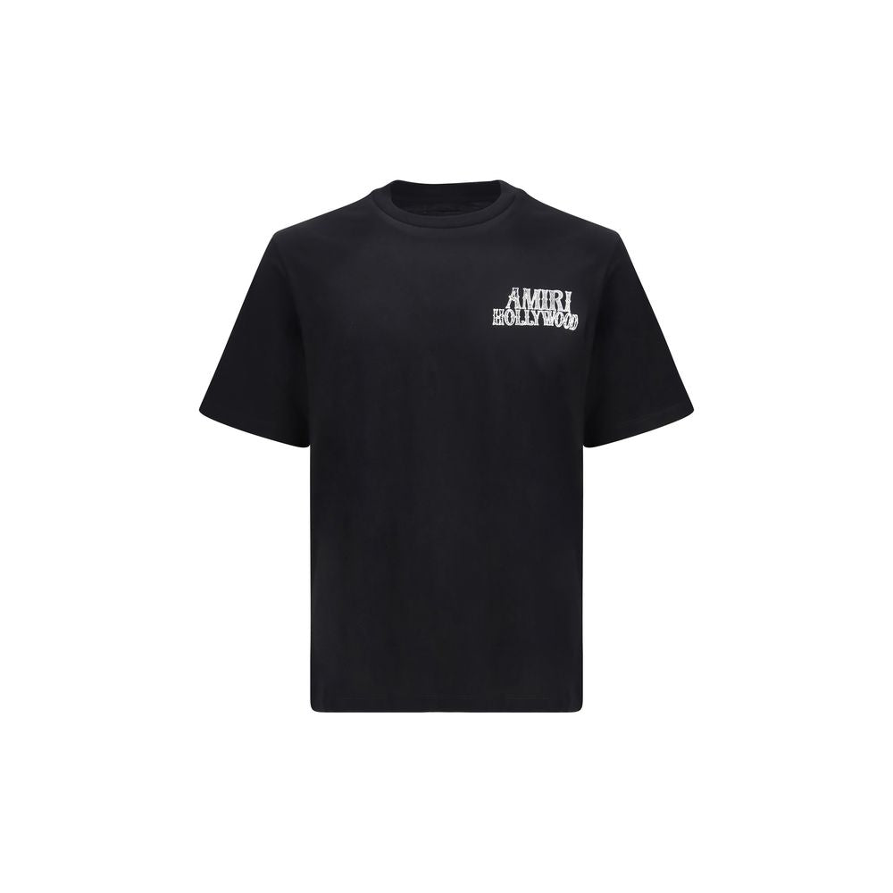 Amiri Black Cotton T-Shirt