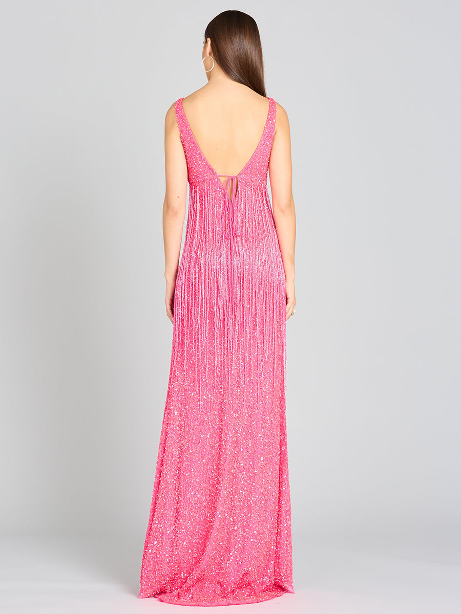 Regan Fringe Sequin Dress - 9974 | OUTLET