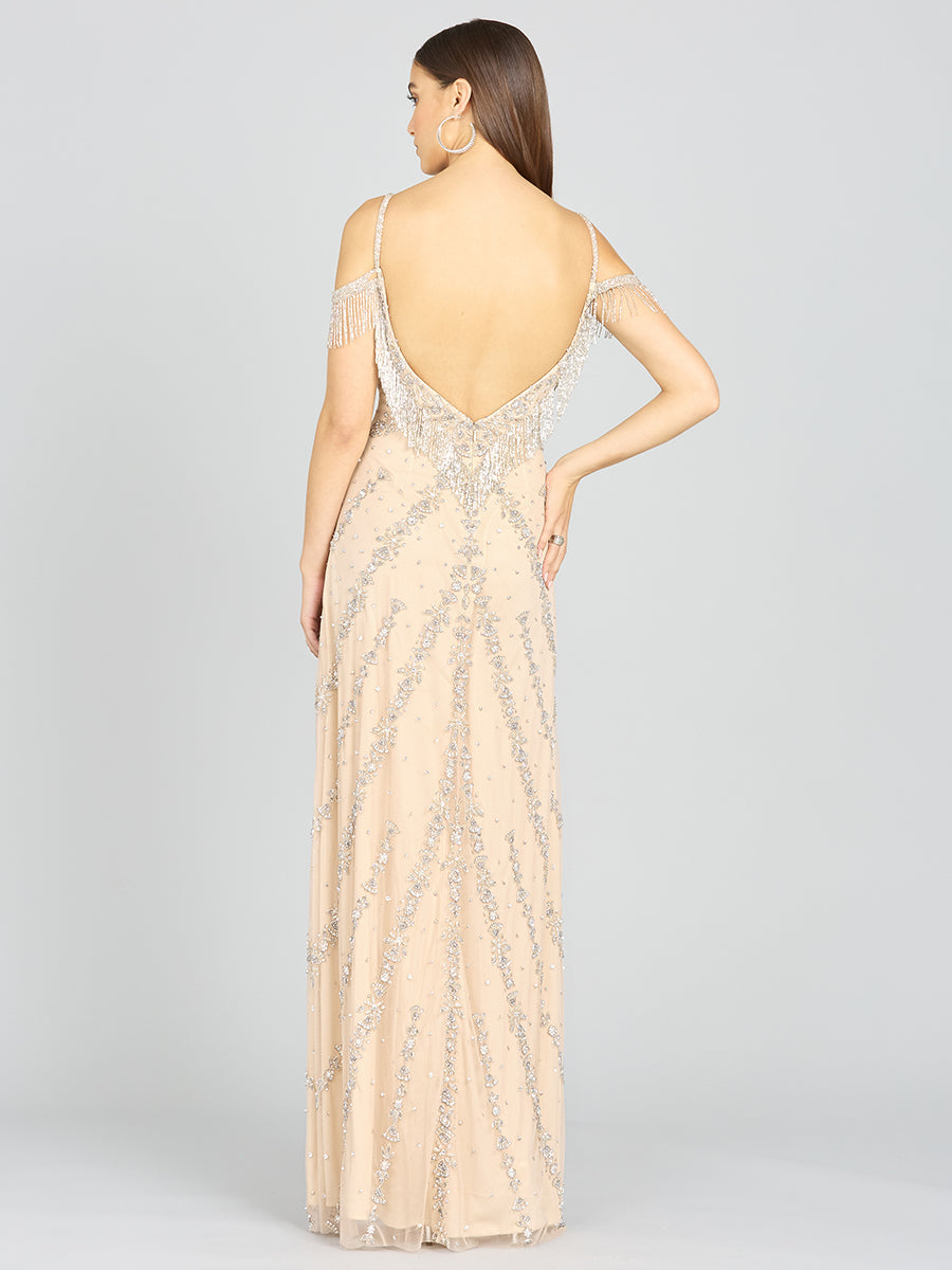 Candy Beaded Gown - 9980 | OUTLET