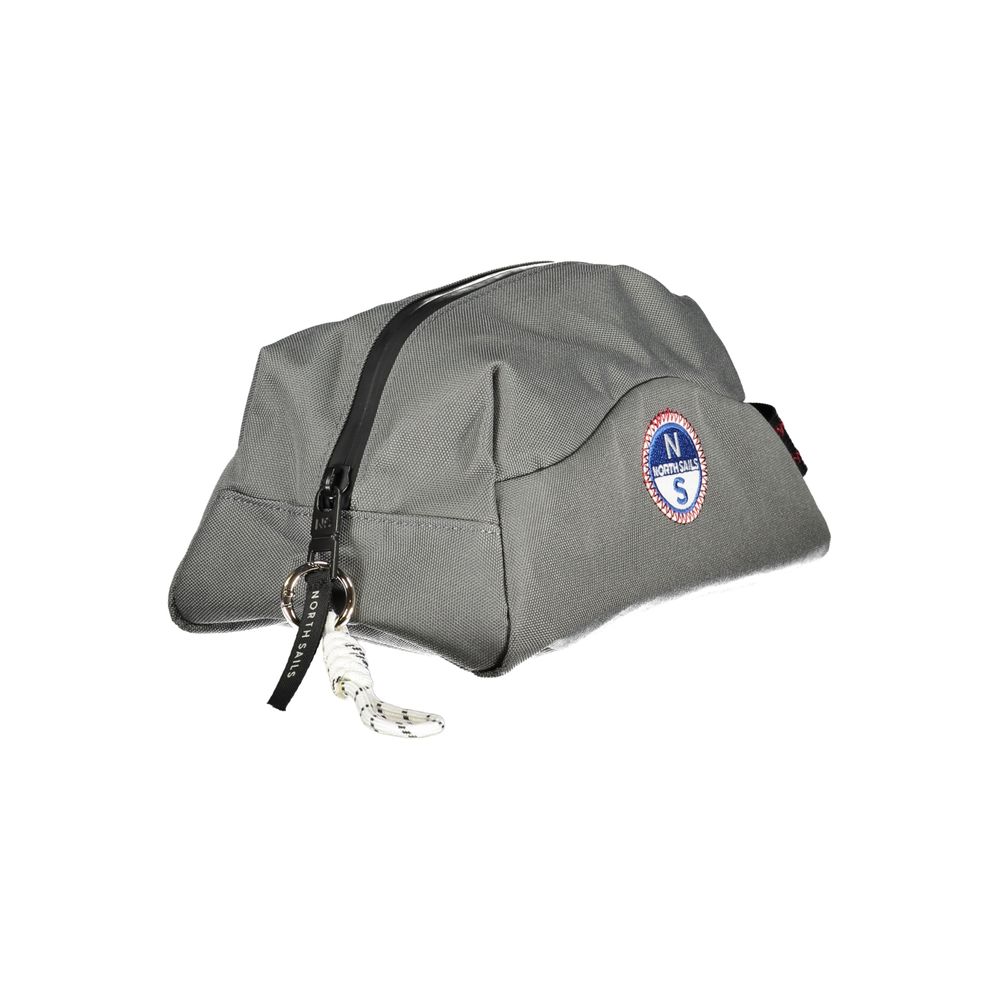 North Sails Grigio Polyester Men Beauty Case