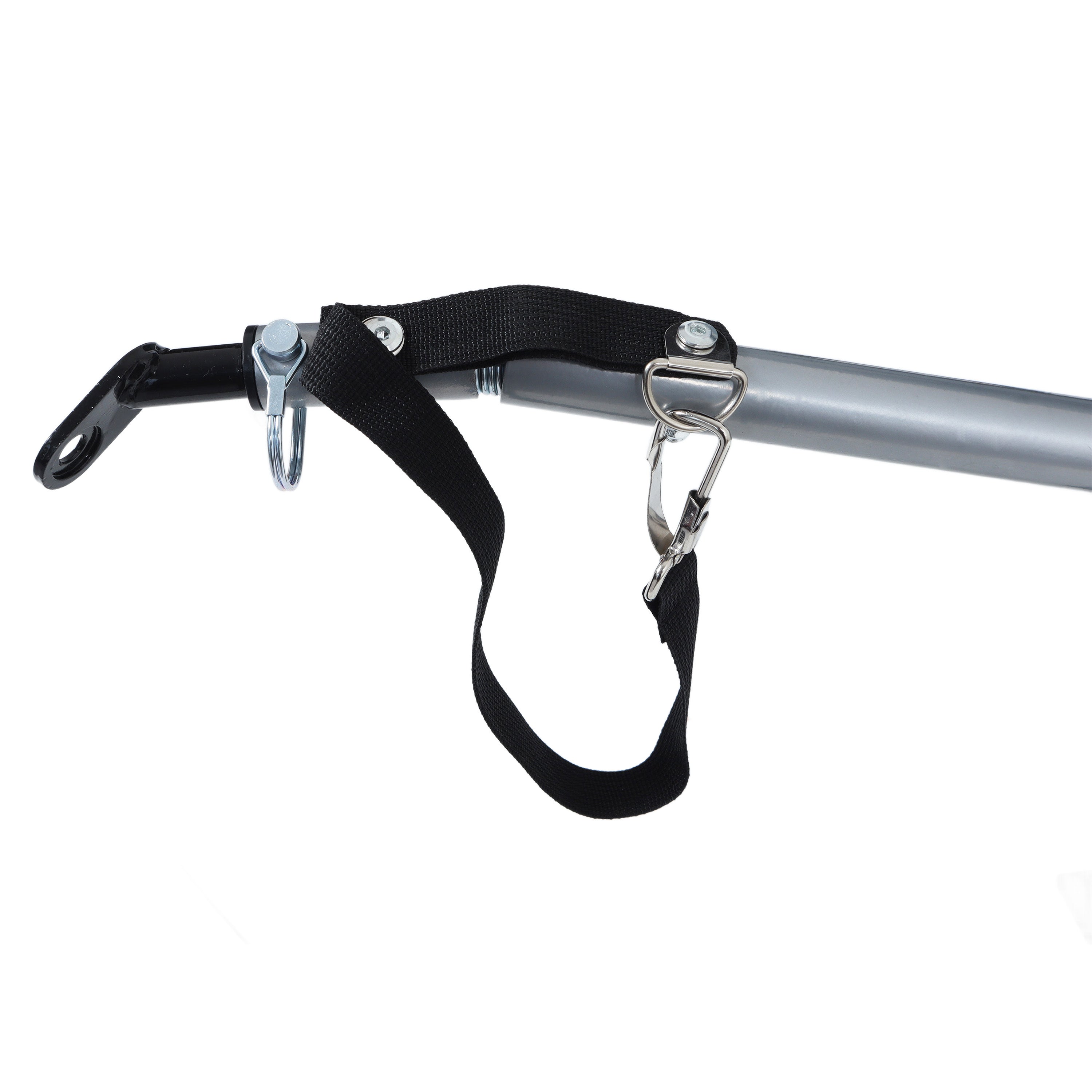 Large Folding Bike Trailer for Dogs – 66LB Capacity All-Terrain Pet Carrier, Durable Steel Frame for Cycling, Jogging, Camping & Outdoor Adventures, Blue-Gray