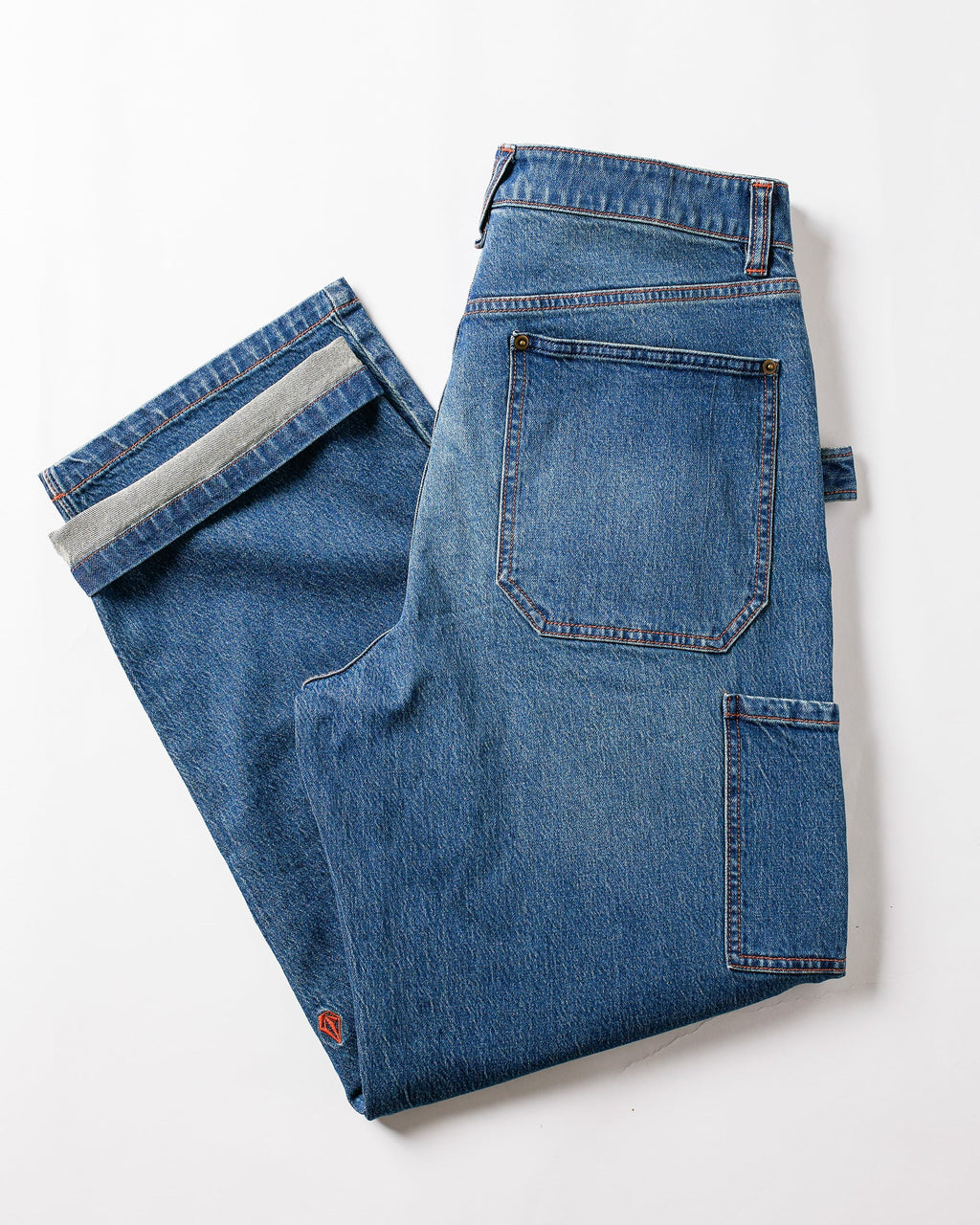 Volcom Work Carpenter Denim Park Blue Pants