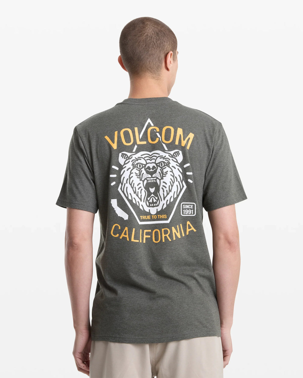 Volcom Golden Statement Squadron Green S/s Shirt