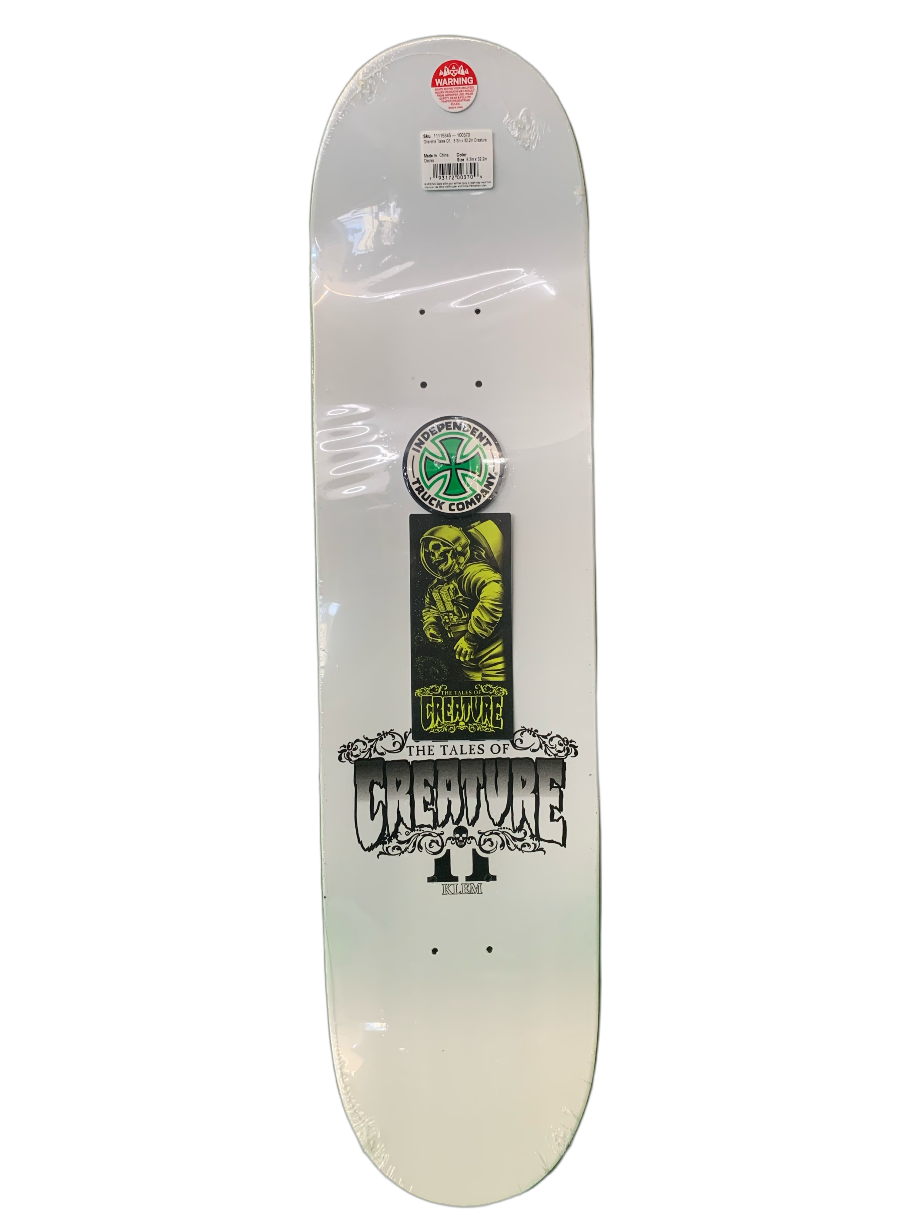 Creature David Gravette Tales Of 8.3" Classic Skateboard Deck