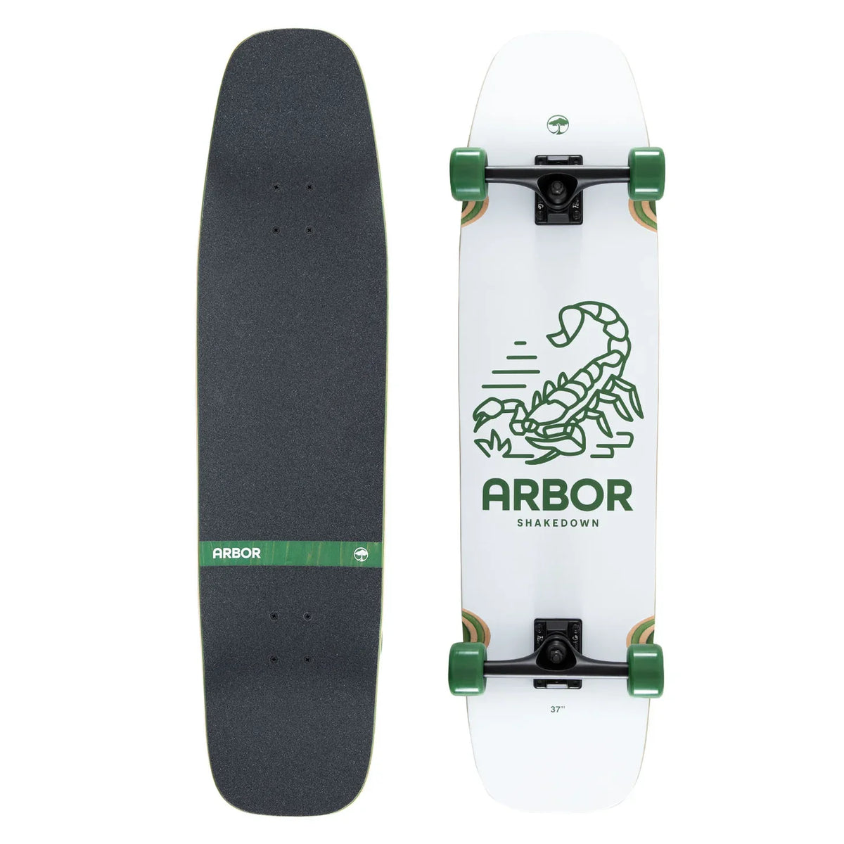 Arbor Shakedown 37 Scorpion Skateboard Complete - 9.25″ Multi