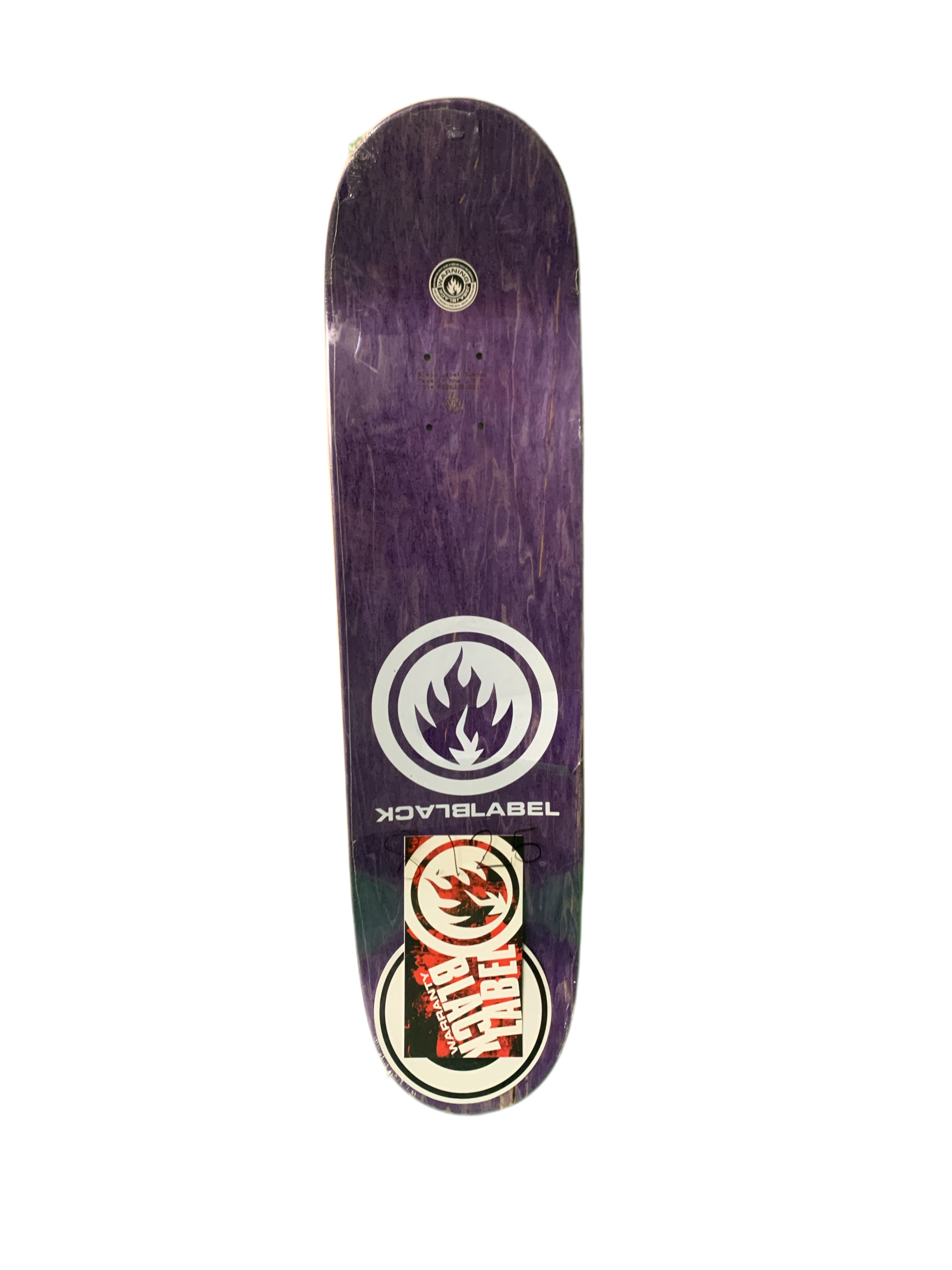 Black Label Jake Rakestraw Splatter Elephant 8.25" Classic Skateboard Deck