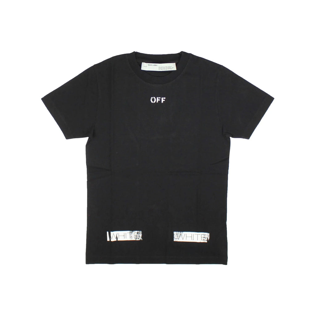 Off-White Diag-stripe cotton T-shirt