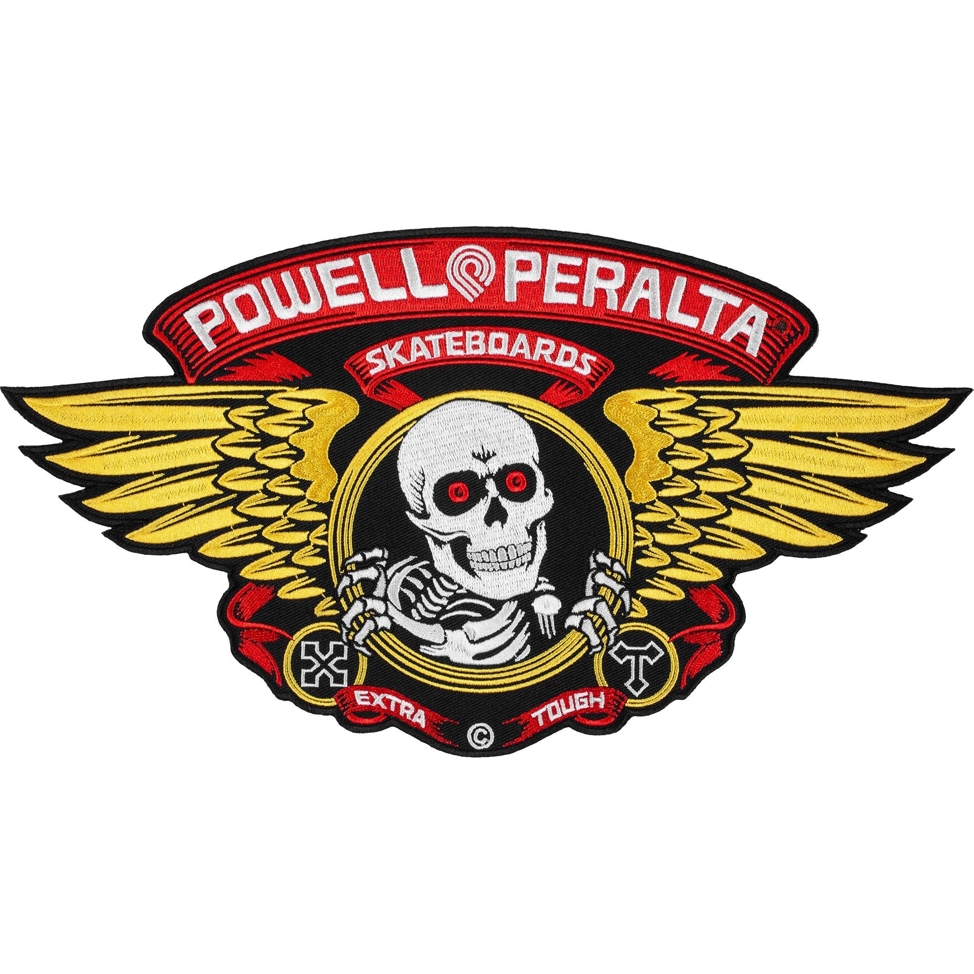 Powell Peralta Winged Ripper Patch - 12"