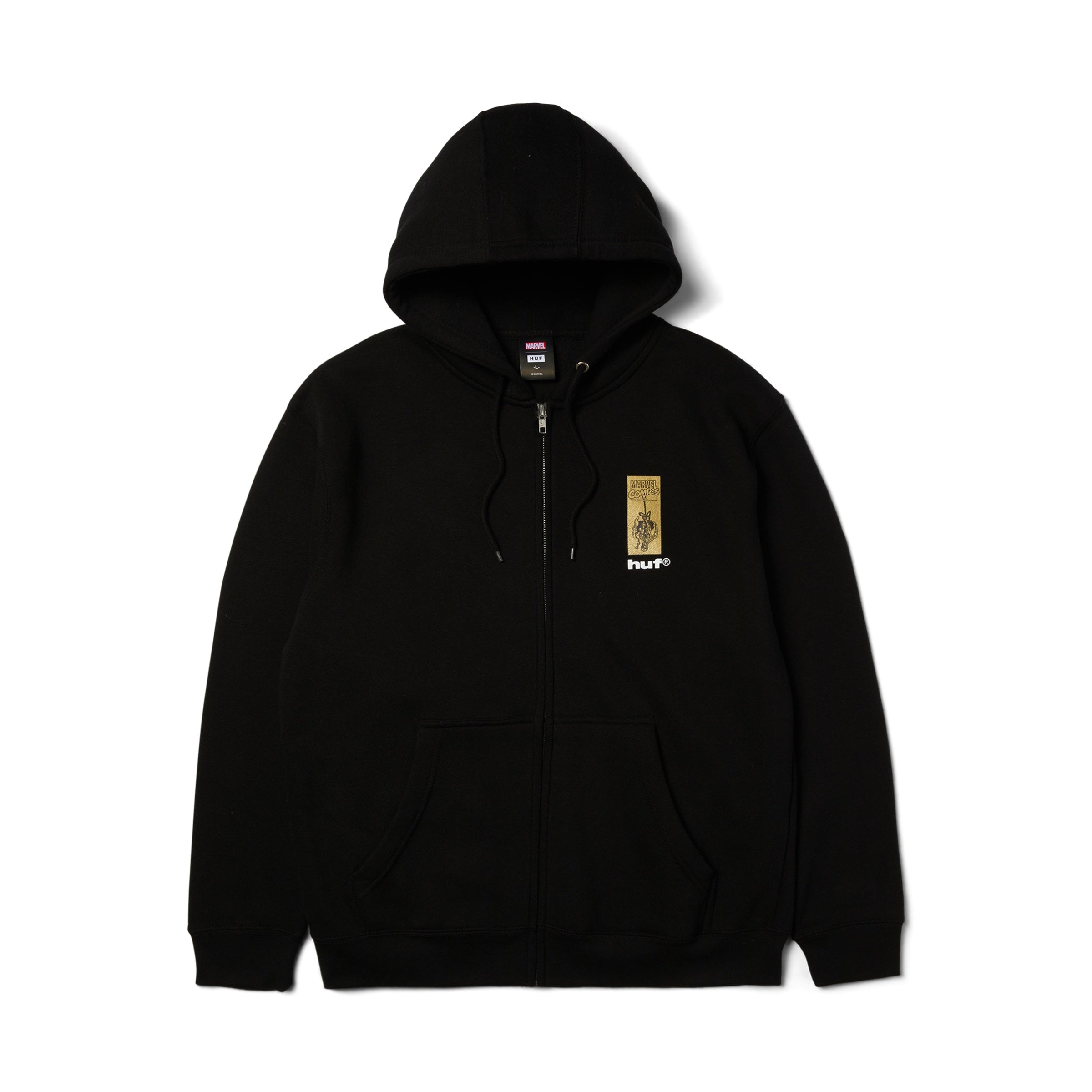 HUF x Marvel Spider-Man Arachknight FZ Hoodie - Black