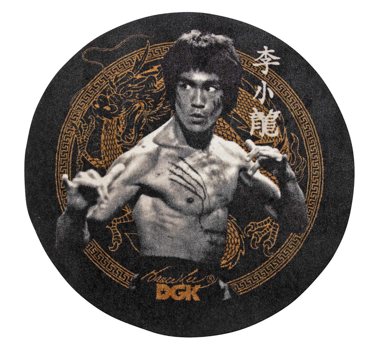DGK x Bruce Lee Balance Rug - Black