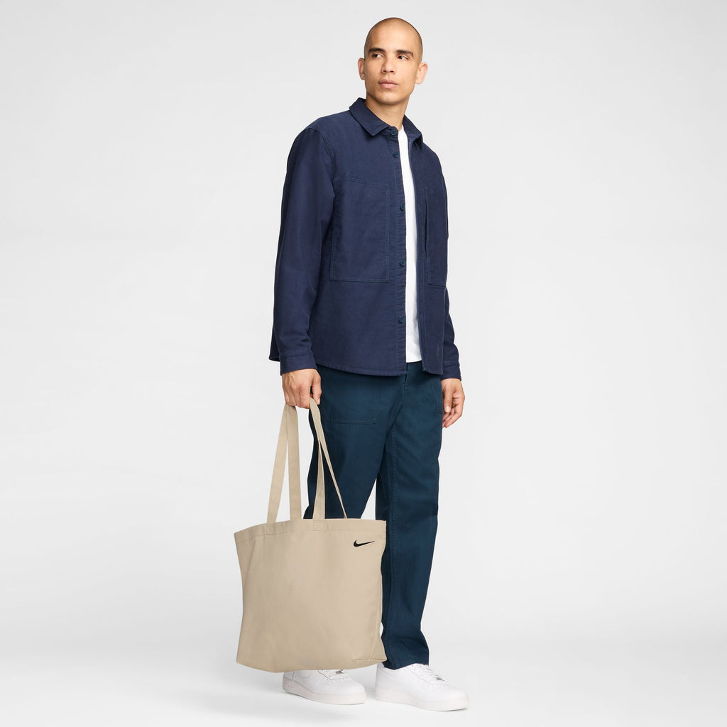 Nike Heritage 2.0 Oatmeal / Volt / Black Tote Bag