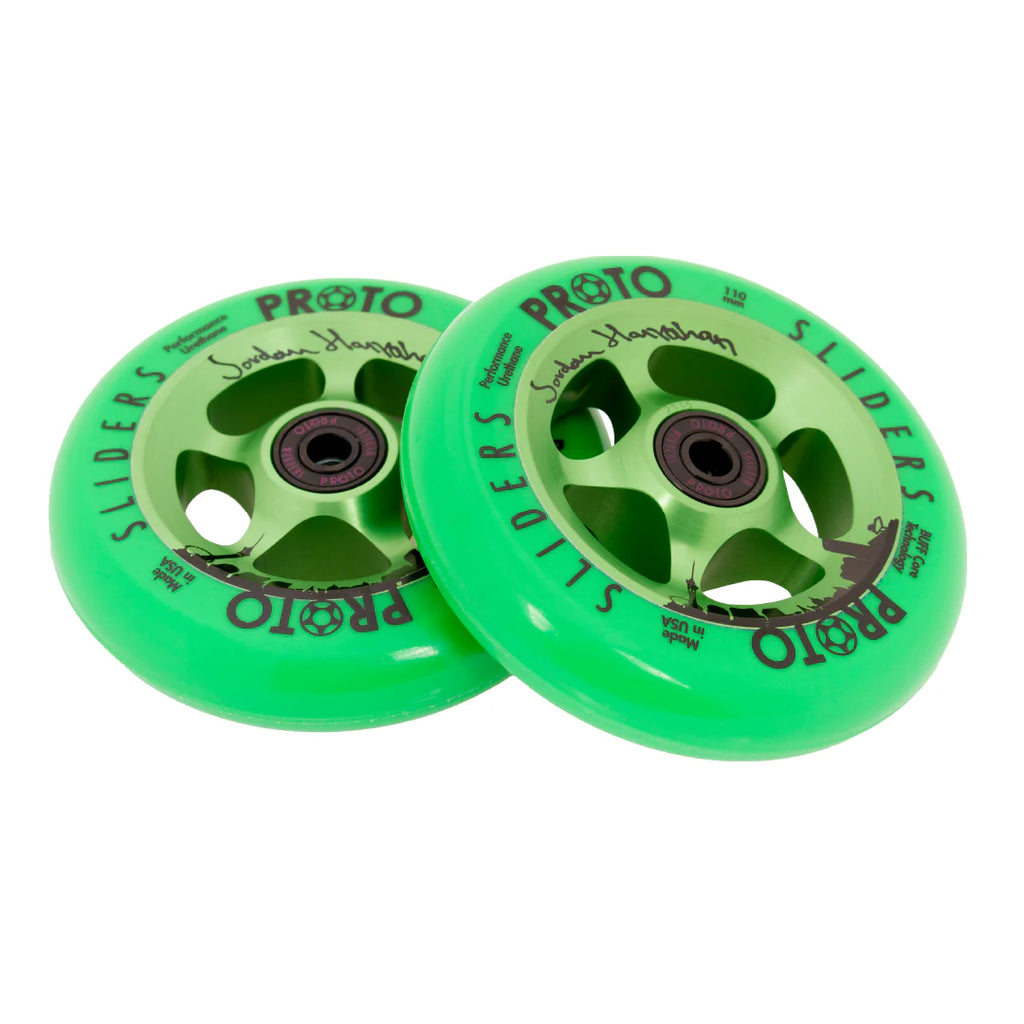 Proto ″$in City″ Sliders Wheels 110mm - Jordan “J-Money” Hanrahan Signature (Pair)