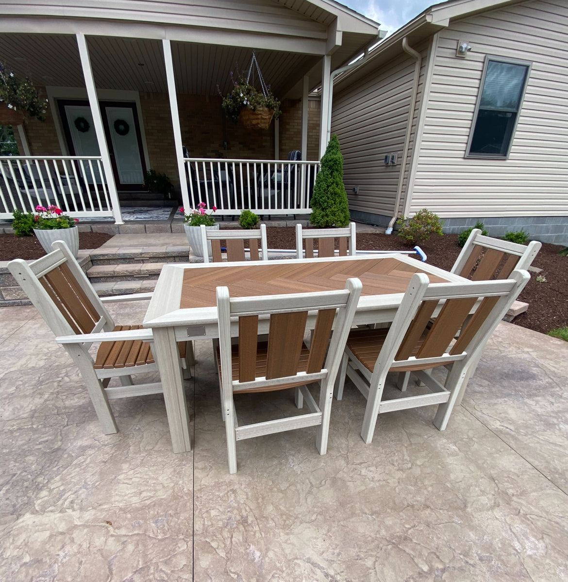 Outdoor Sanremo Dining Chair - HDPE - All-Weather