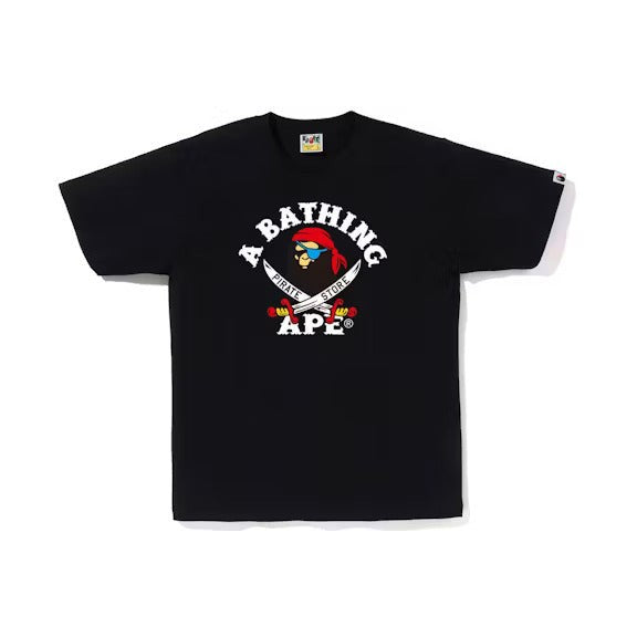 BAPE APE PIRATE TEE (BLACK)