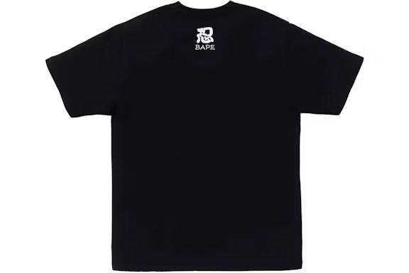 BAPE NINJA COLLEGE TEE (BLACK)