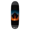 Welcome x Batman Bat Flames on Boline 2.0 Deck - 9.5″ Black