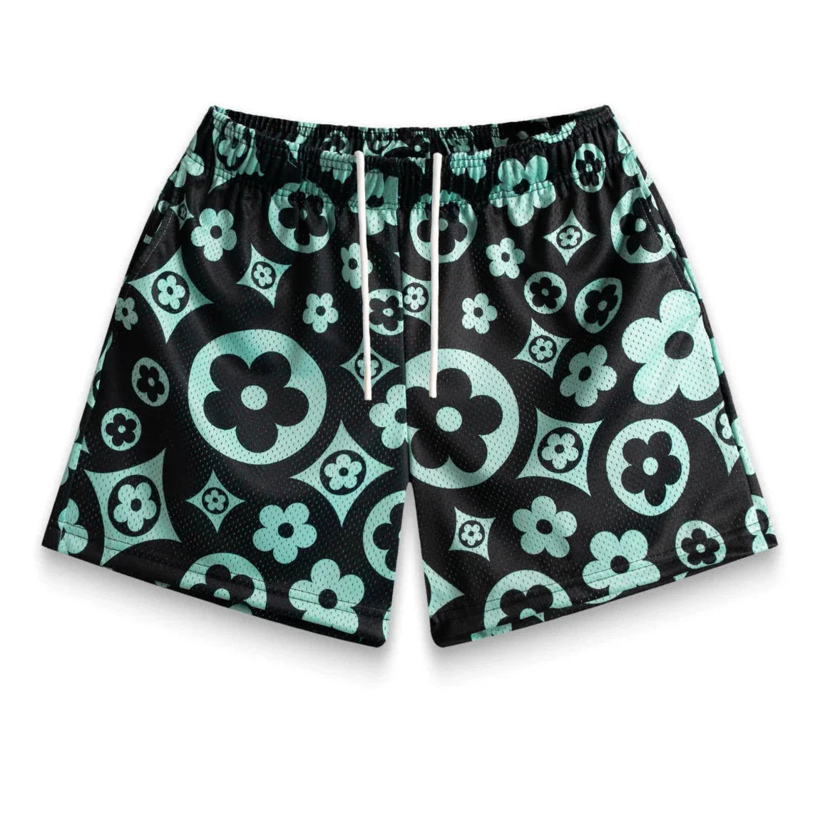 Bravest Studios Menthol Flower Shorts