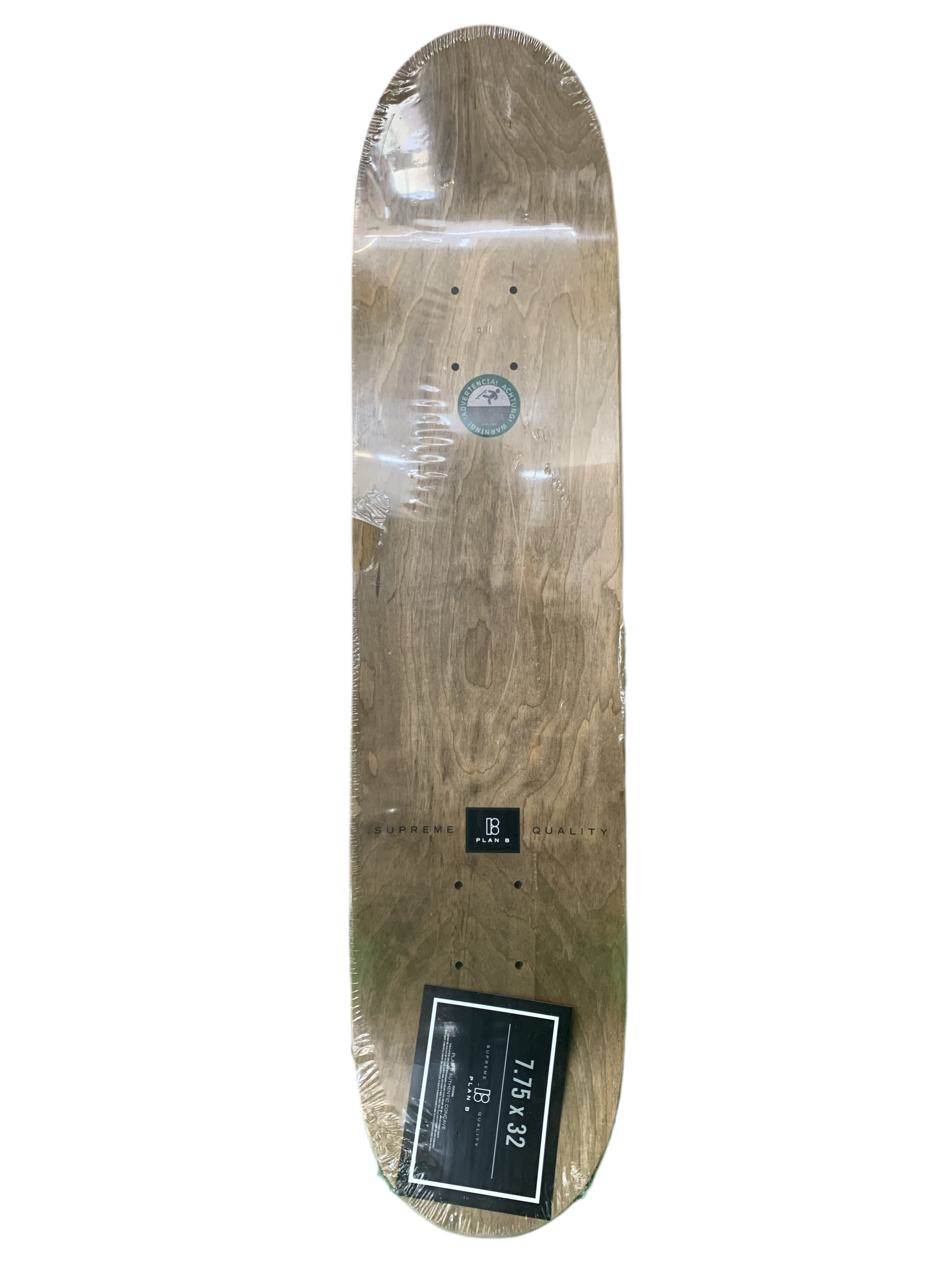 Plan B 2007 McKay Pro Silver/Black 7.625" Classic Skateboard Deck