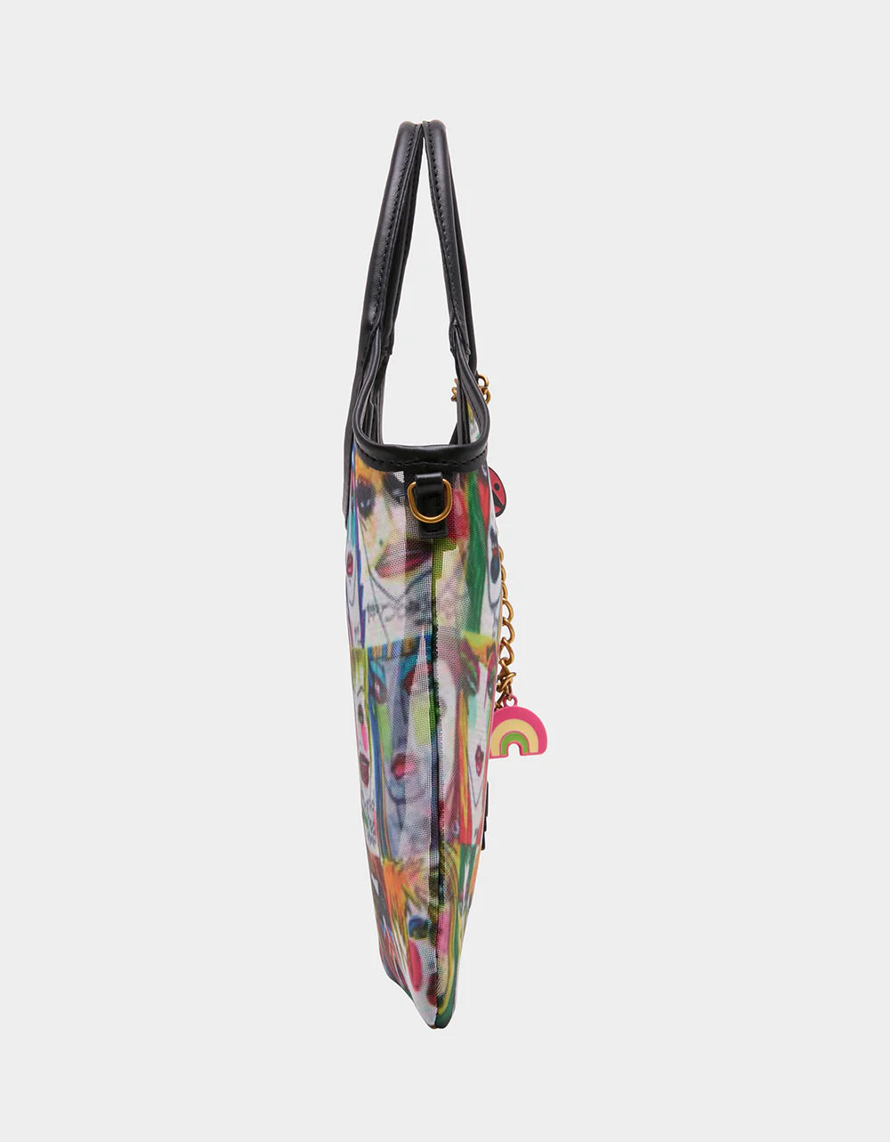 Betsey Johnson Faces Mini Mesh Bag
