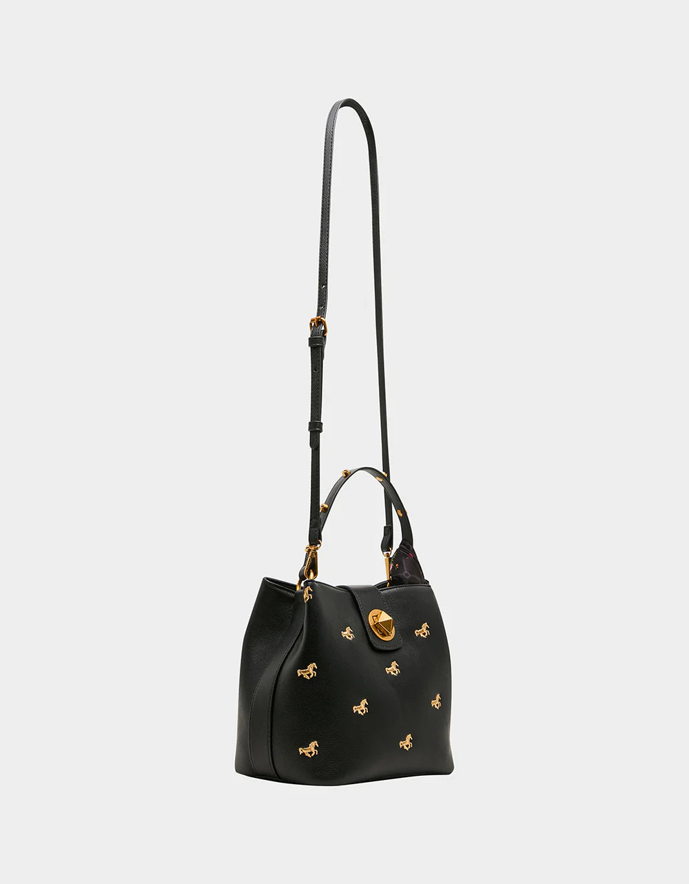 Betsey Johnson Unbridaled Bucket Black