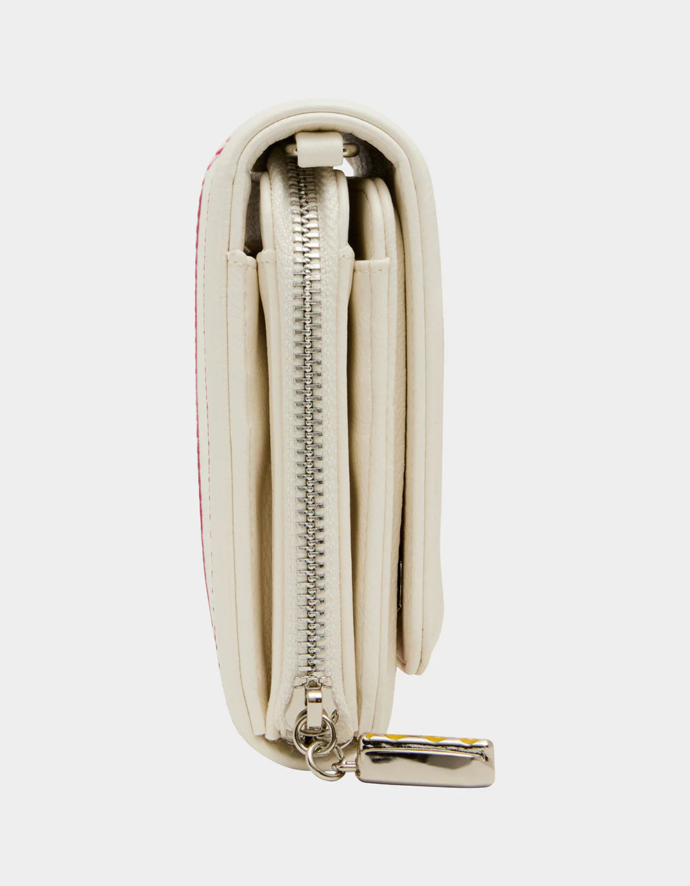 Betsey Johnson Grand Slam Wallet On Chain Cream
