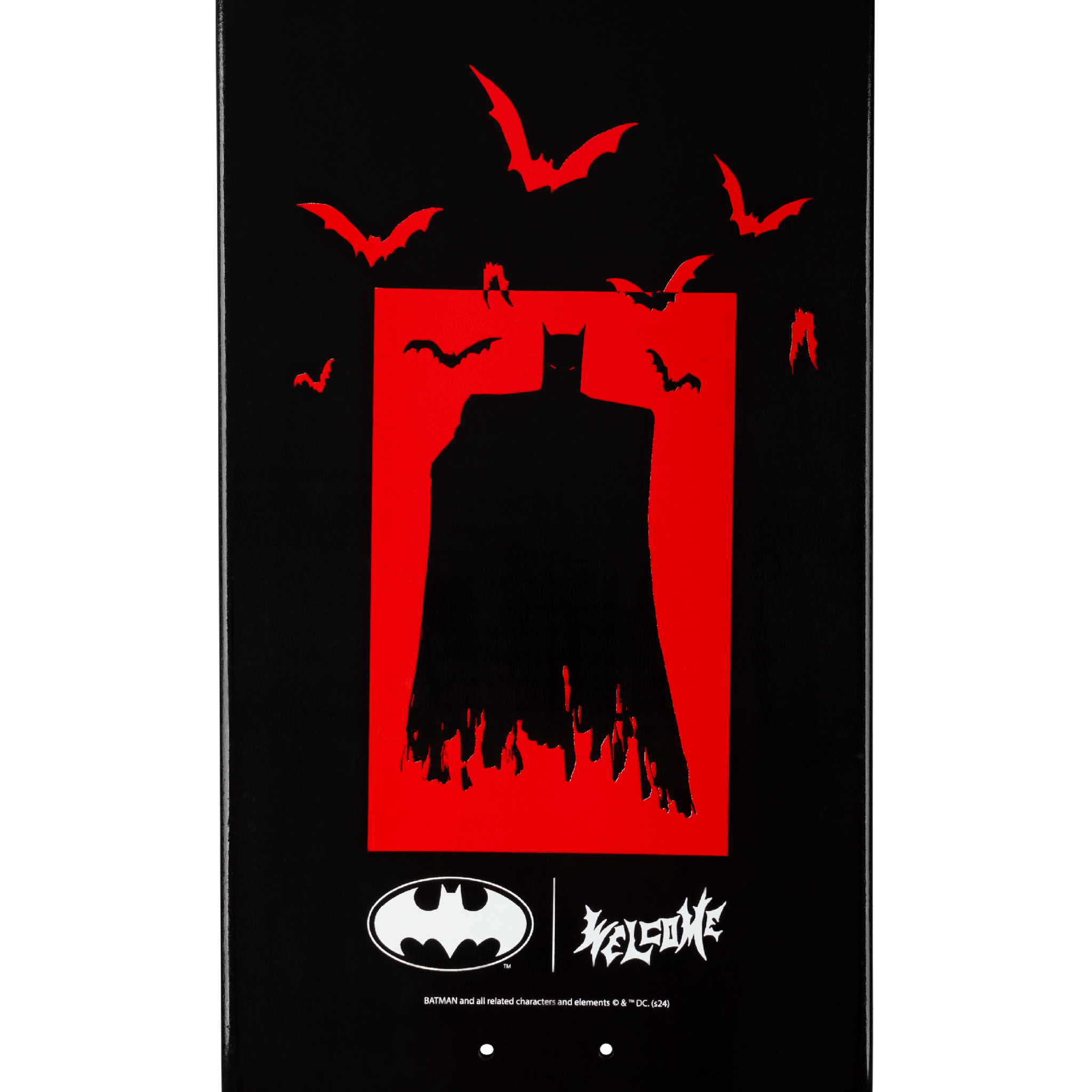 Welcome x Batman Batmonster on Popsicle Deck - 8.75″ Black