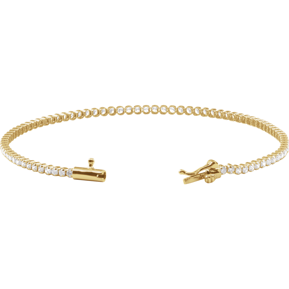 Éclat Line Diamond Bracelet  14K Gold GC