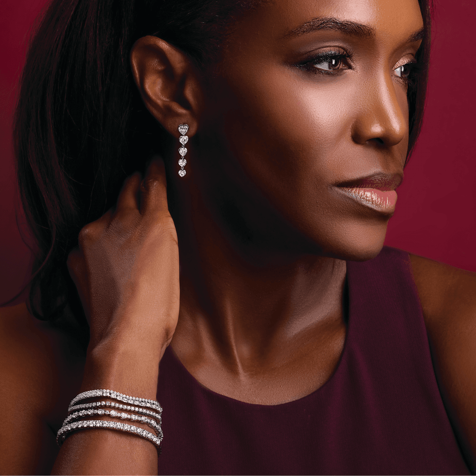 Éclat Line Diamond Bracelet  14K Gold GC