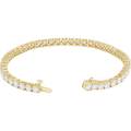 14K Gold Lab-Grown Diamond Tennis Bracelet – L'eternel