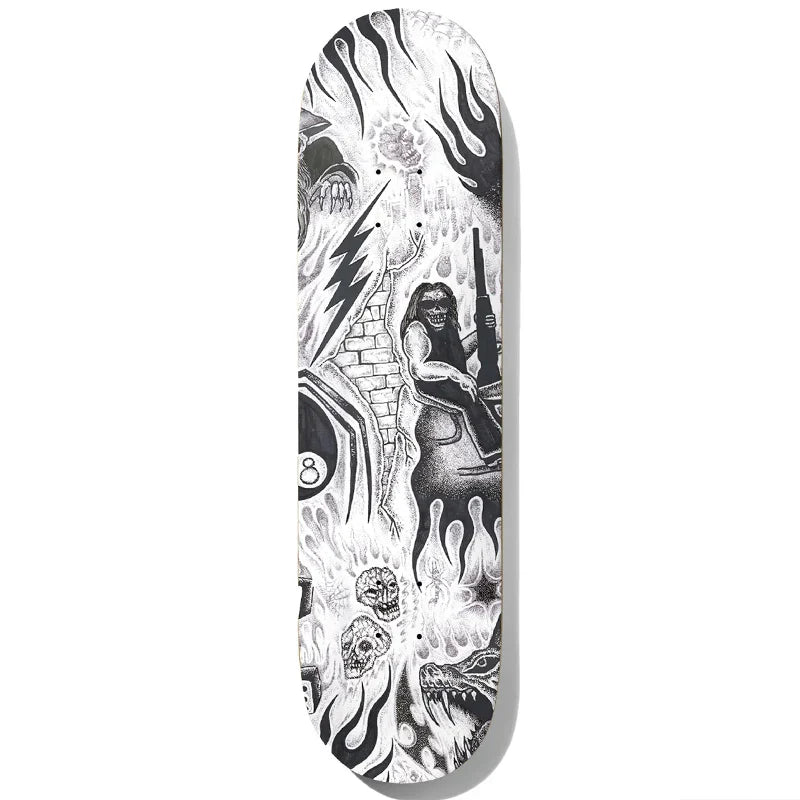 Baker Jacopo Carozzi Tryptic Skateboard Deck - 8.25″