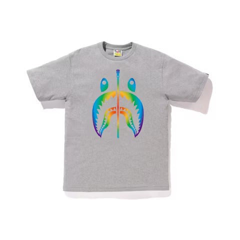 BAPE Rainbow Shark Tee Gray