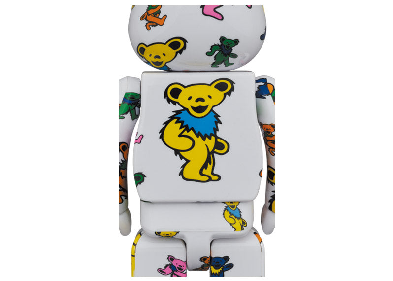 Bearbrick x Grateful Dead (Dancing Bear) 100% & 400% Set