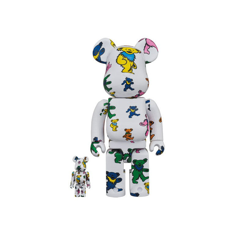 Bearbrick x Grateful Dead (Dancing Bear) 100% & 400% Set