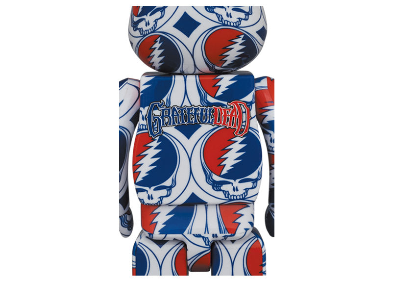 Bearbrick x Grateful Dead (Steal Your Face) 100% & 400% Set
