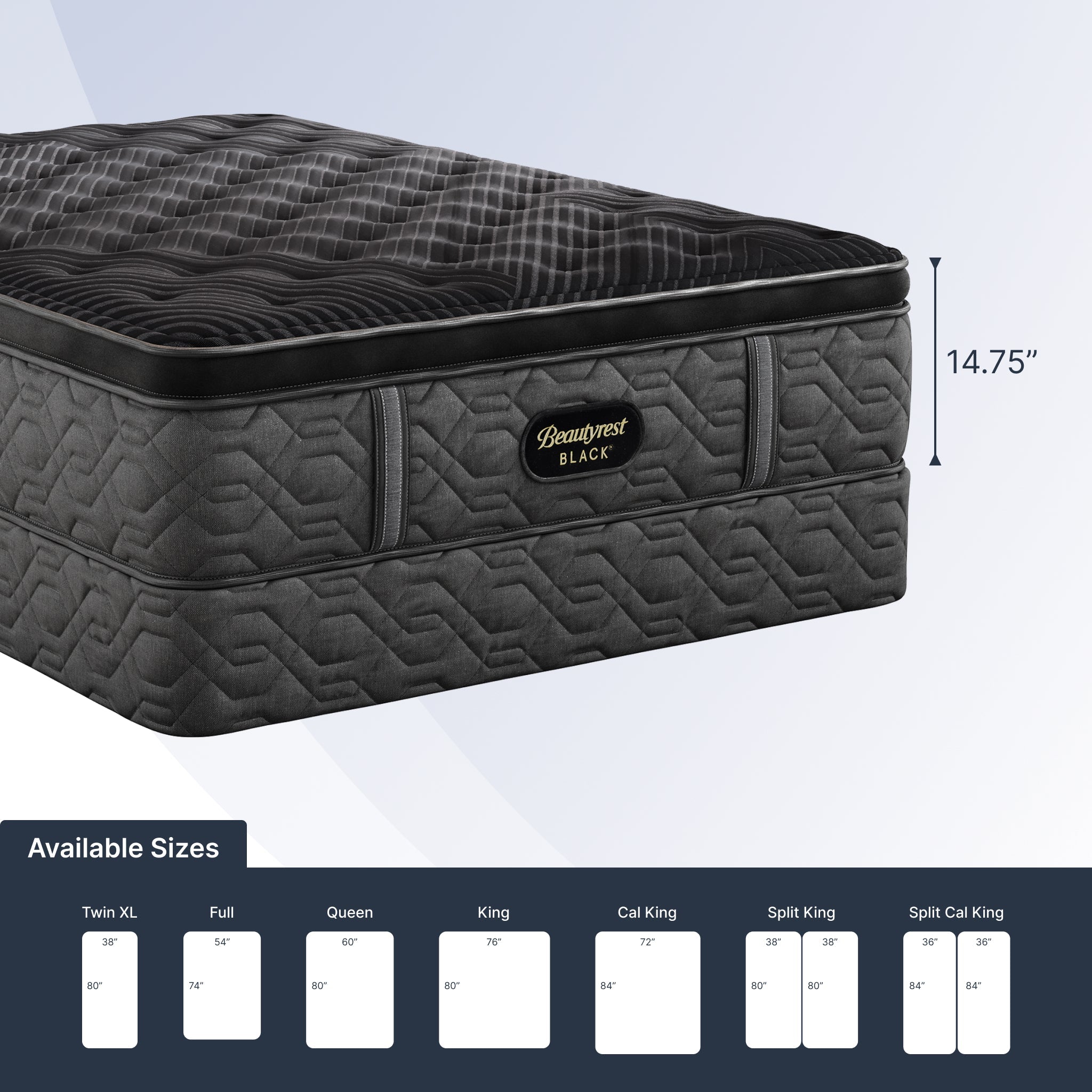 Black Series One Medium Pillow Top