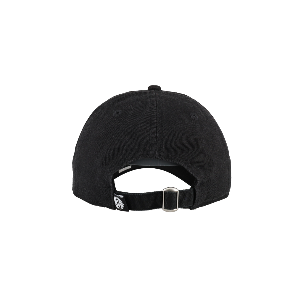 Brooklyn Nets New Era 9Twenty Adjustable Hat (Black)