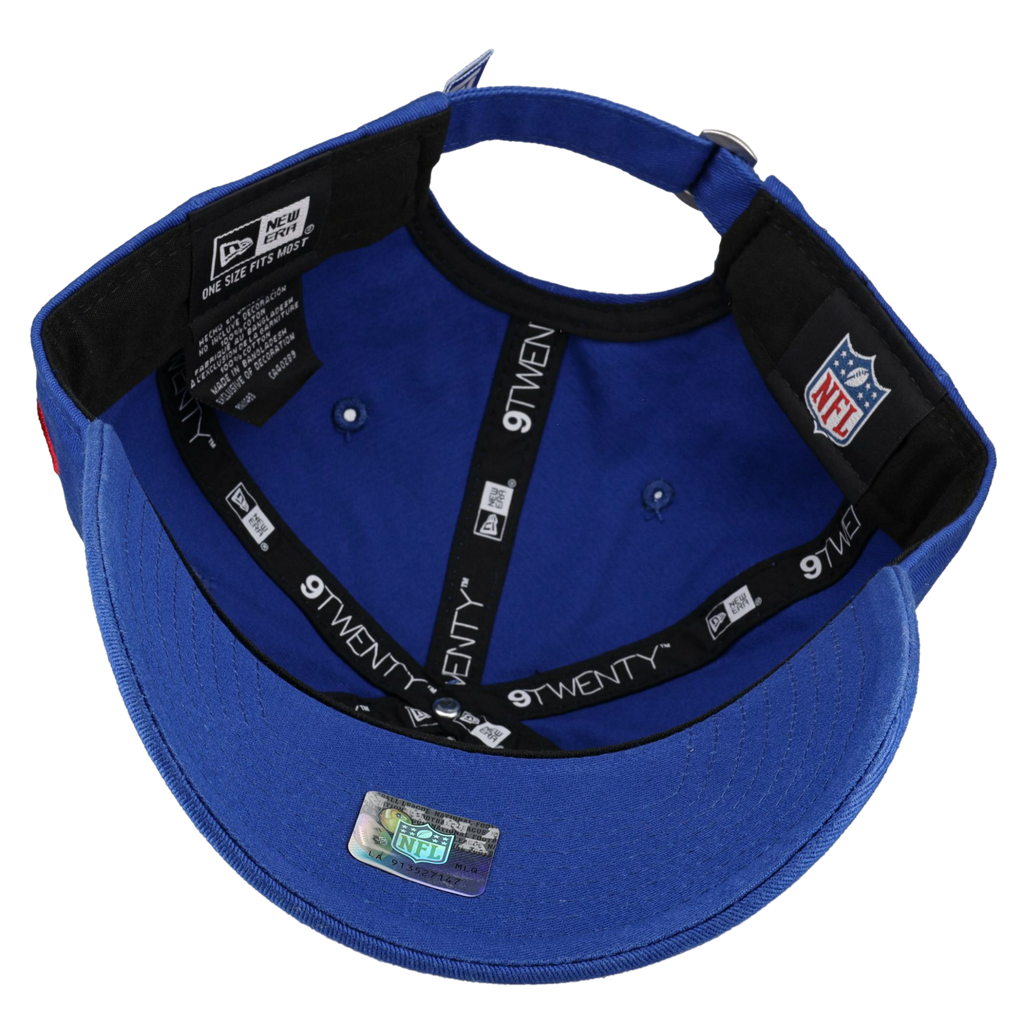 New York Giants New Era 9Twenty Adjustable Hat (Blue)