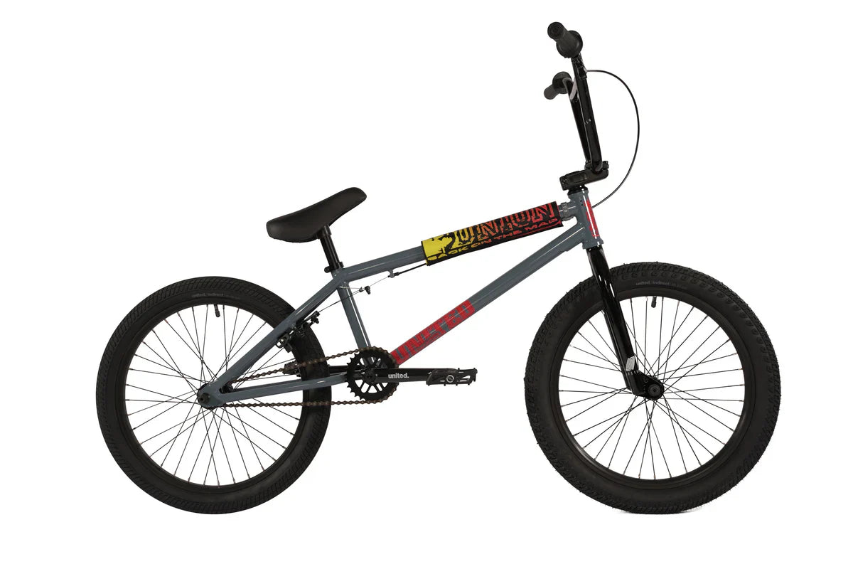 United Motocross 21″ Complete BMX Bike - Grey