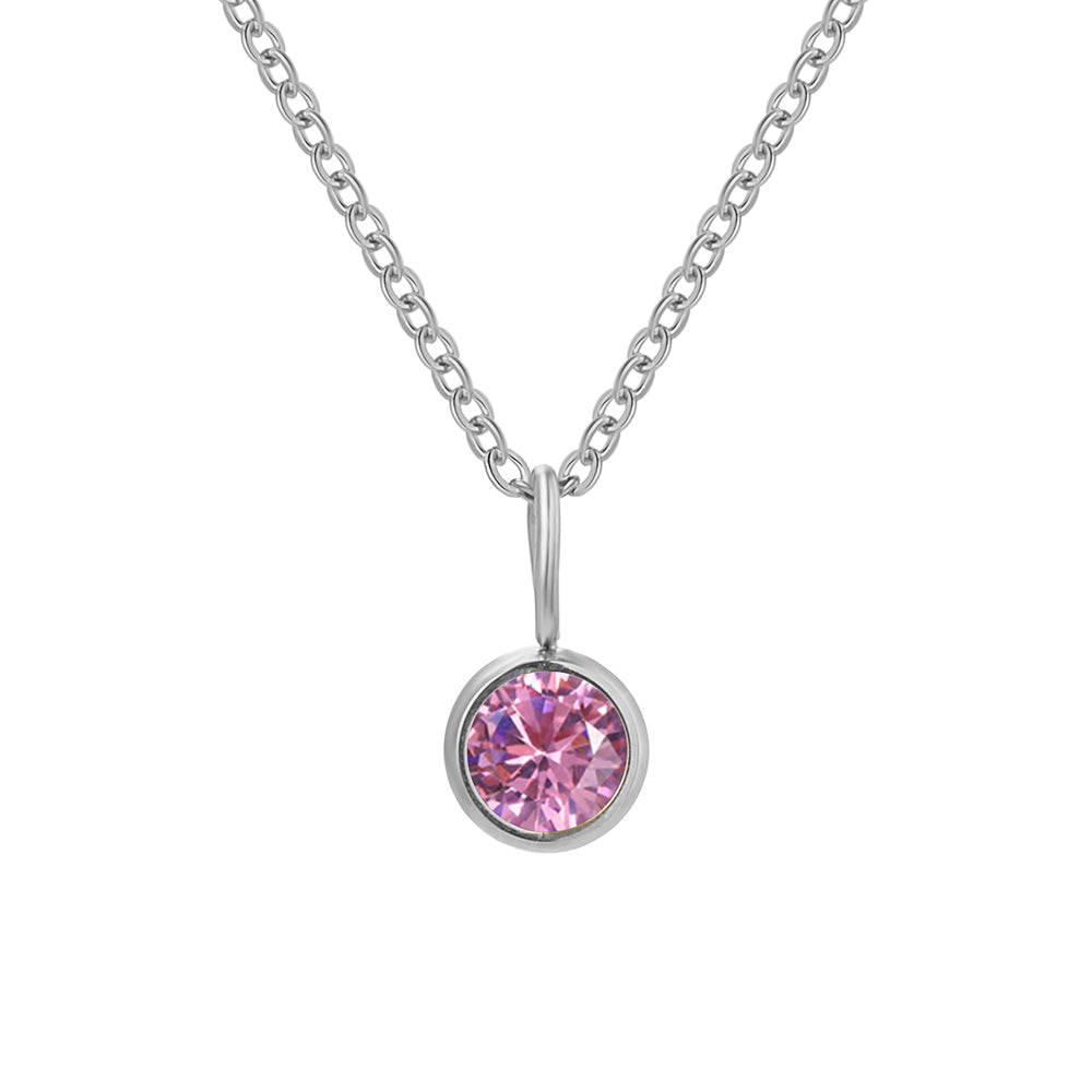 Lumière Birthstone Necklace Month & Zodiac Collection