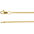 Éternité Wheat Chain GC 1.5 mm 7" Chain