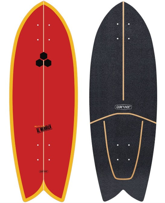 Carver x Channel Islands Fish Surfskate Deck (V5) - 29.25"
