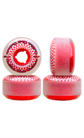 Cadillac Clout Cruisers Smoke/Red 57mm 80A Skateboard Cruiser Wheels