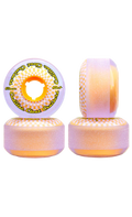 Cadillac Clout Cruisers Purple/Yellow 57mm 80A Skateboard Cruiser Wheels