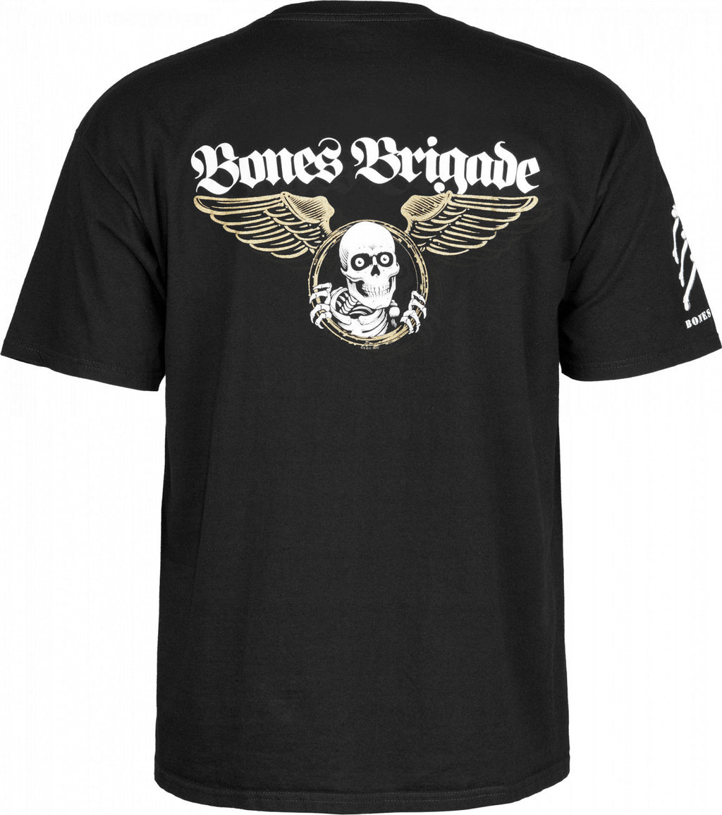 Powell Peralta Bones Brigade Autobiography Black S/s Shirt