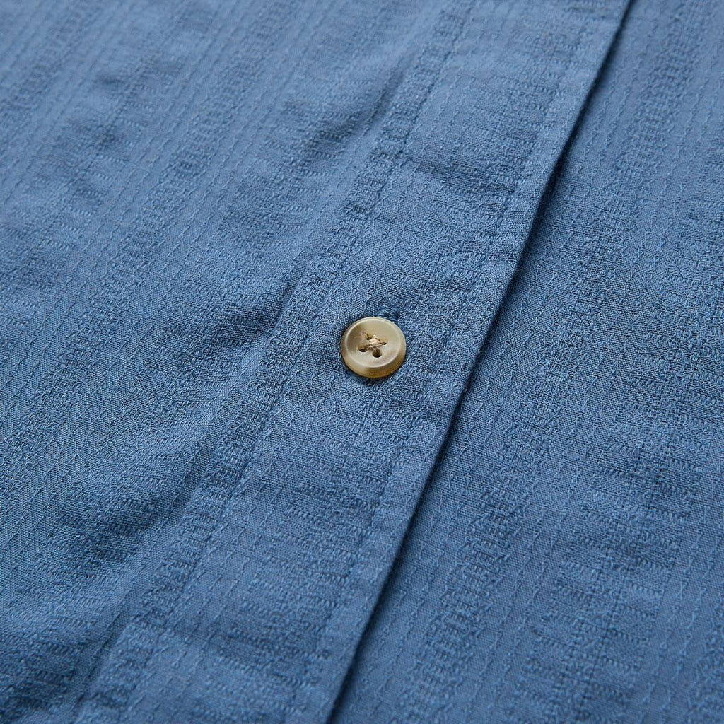 Seager Caldera Faded Denim S/s Button Up Shirt